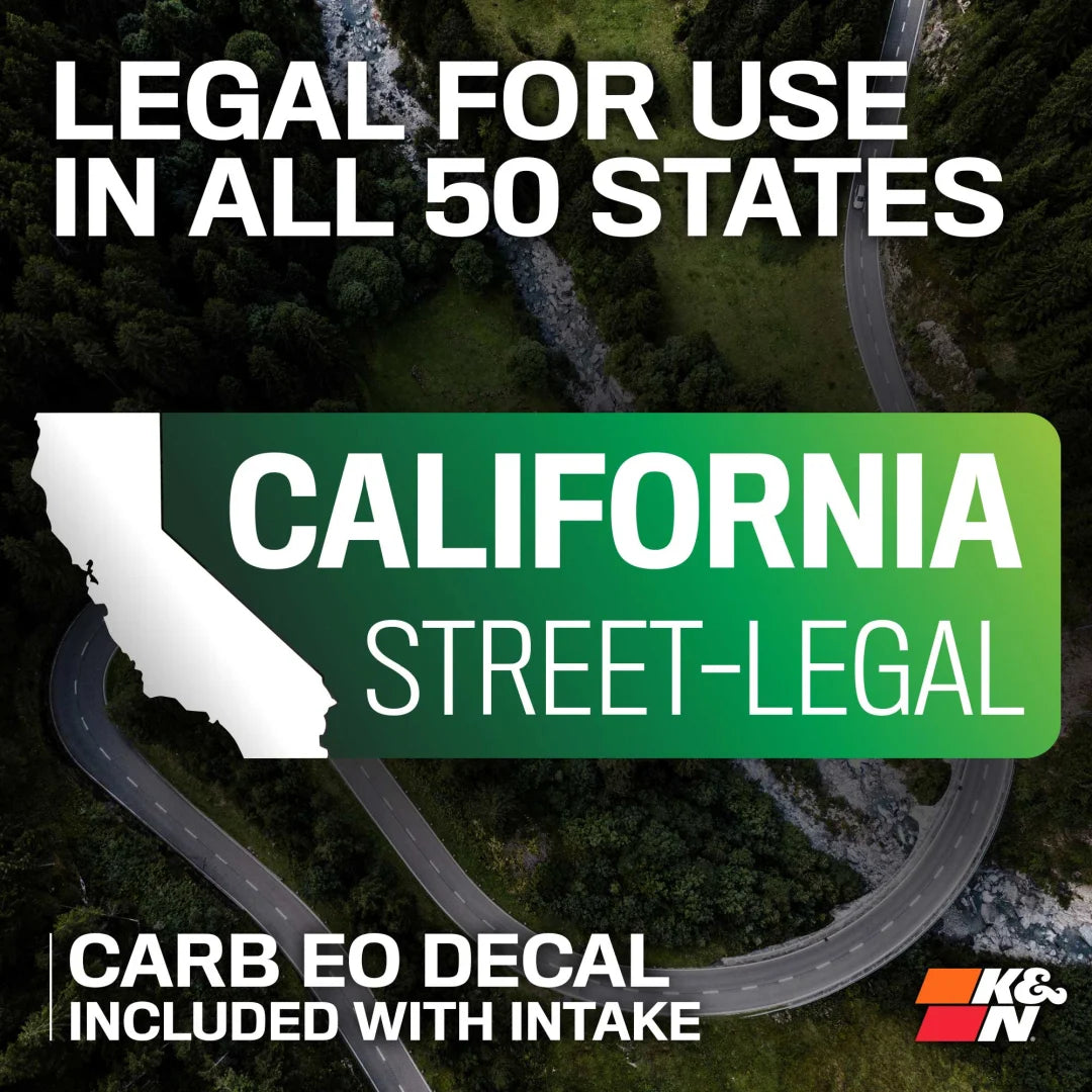 K&N Cold Air intake - High-Flow, Roto-mold Tube For 2011+ 6.4L Charger/Challenger/300