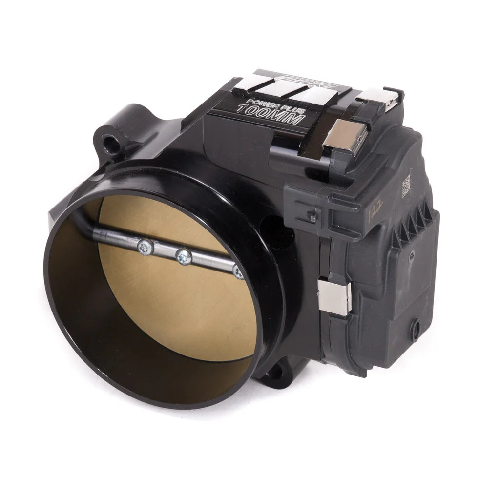 BBK Dodge Hemi Hellcat 6.2 100mm Throttle Body Black Billet Aluminum 15-24