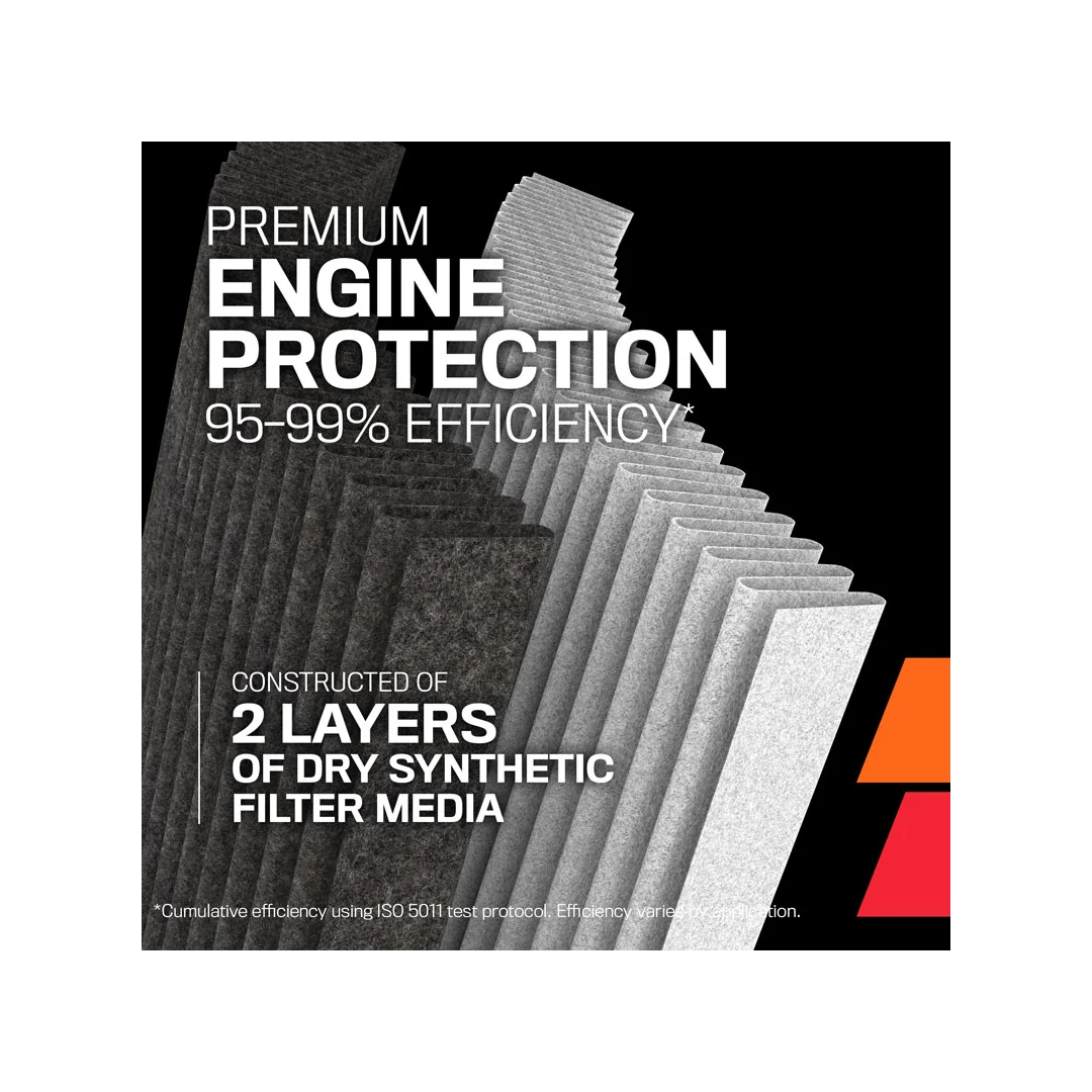 K&N Cold Air intake - DryFlow, Roto-Mold Tube For 2011+ 5.7L Grand Cherokee/Durango