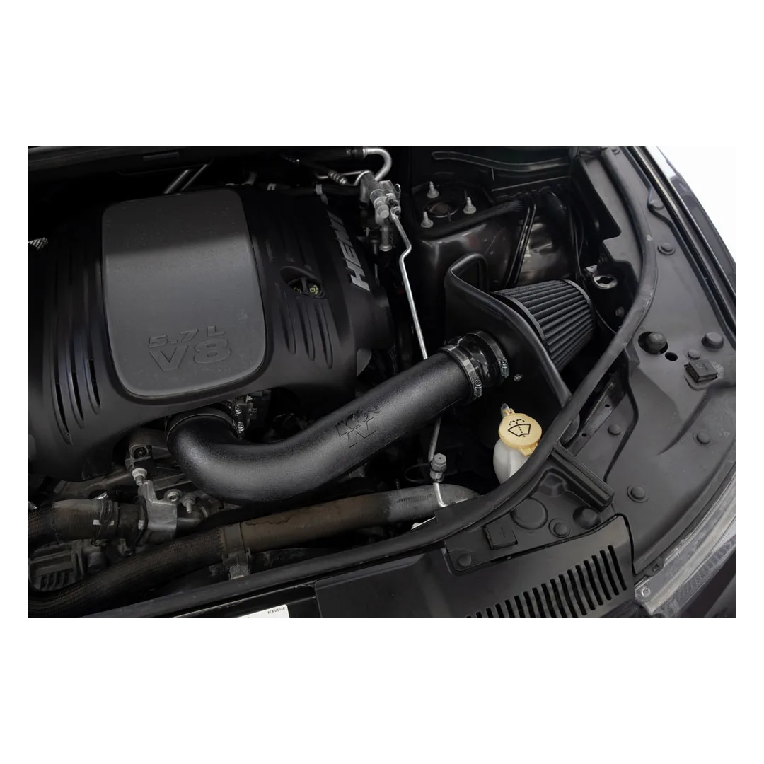 K&N Cold Air intake - DryFlow, Roto-Mold Tube For 2011+ 5.7L Grand Cherokee/Durango