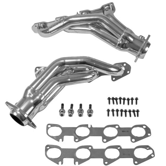 BBK Dodge Challenger Charger 300C 6.4 6.2 Hemi 1-7/8 Shorty Exhaust Headers Polished Silver Ceramic 11-24