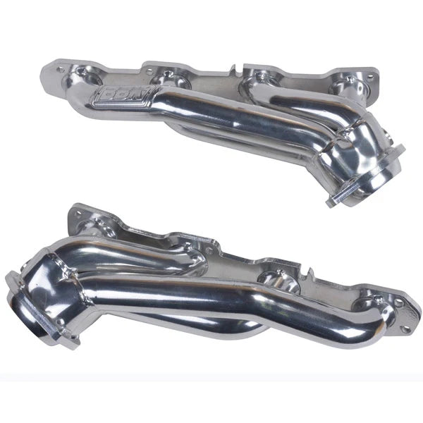 BBK Dodge Challenger Charger 5.7 Hemi 1-3/4 Shorty Exhaust Headers Polished Silver Ceramic 09-24