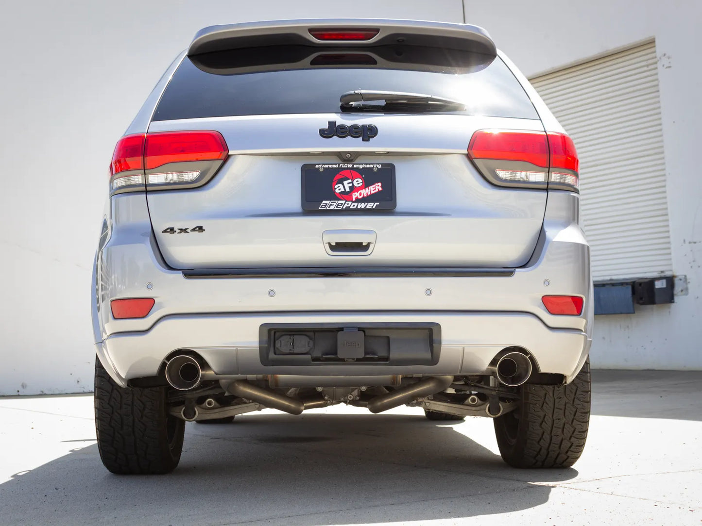 aFe Vulcan Series 2-1/2 IN 304 Stainless Steel Cat-Back Exhaust System For 3.6L/5.7L Grand Cherokee