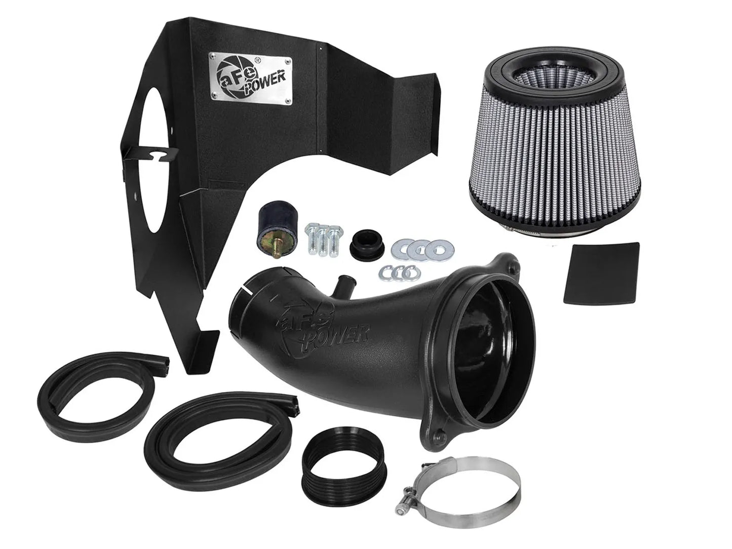 aFe Magnum FORCE Stage-2 Cold Air Intake System w/Pro DRY S Filter Media For 2011-23 Challenger/Charger/Chrysler 300 6.4L