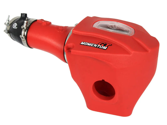 aFe Momentum GT Cold Air Intake System in Raising Hell Red w/ Pro DRY S Filter For 2015-16 Hellcat Charger/Challenger