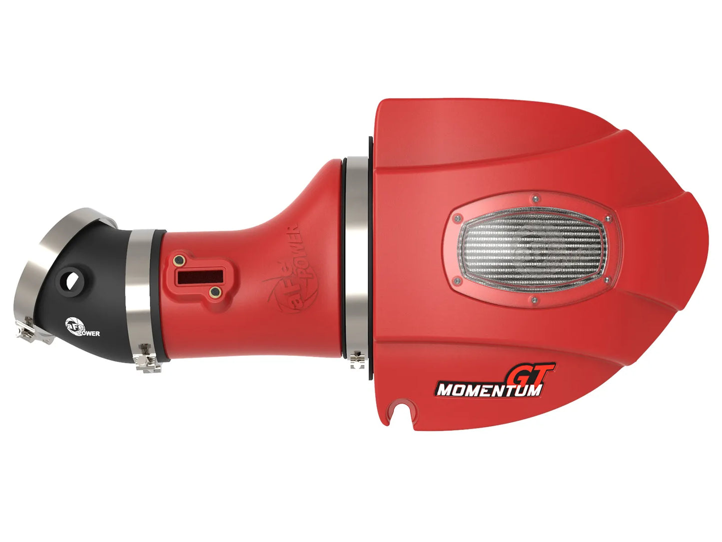 aFe Momentum GT Cold Air Intake System in Raising Hell Red w/ Pro DRY S Filter For 2015-16 Hellcat Charger/Challenger