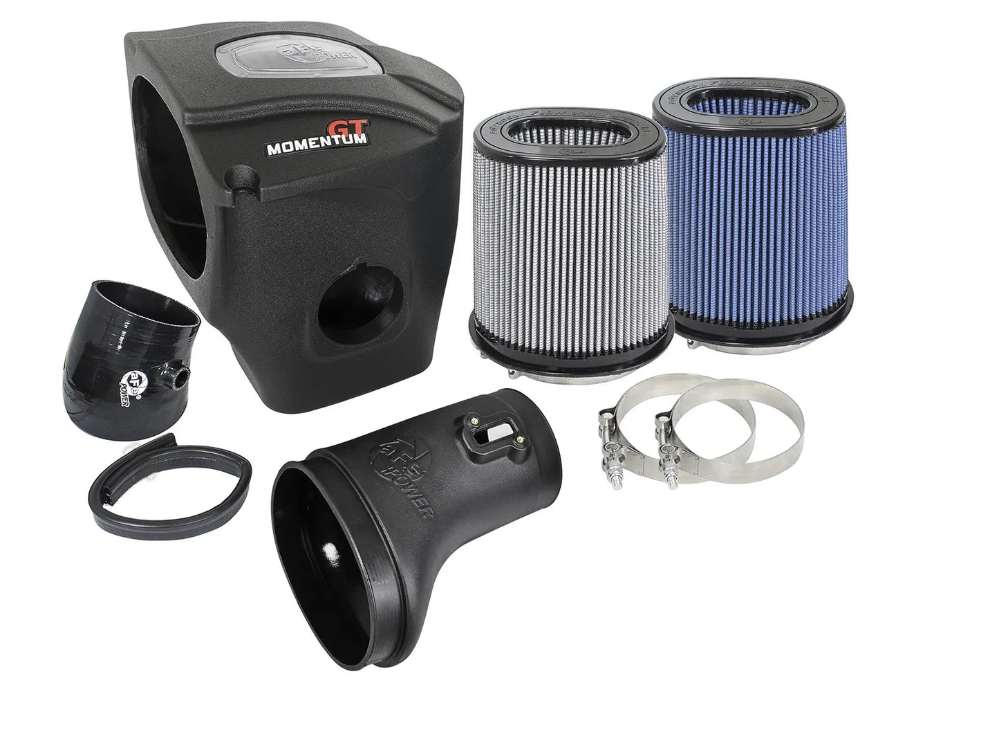 aFe Momentum GT Cold Air Intake System w/Dual Filter Media For 2015-16 Hellcat Charger/Challenger