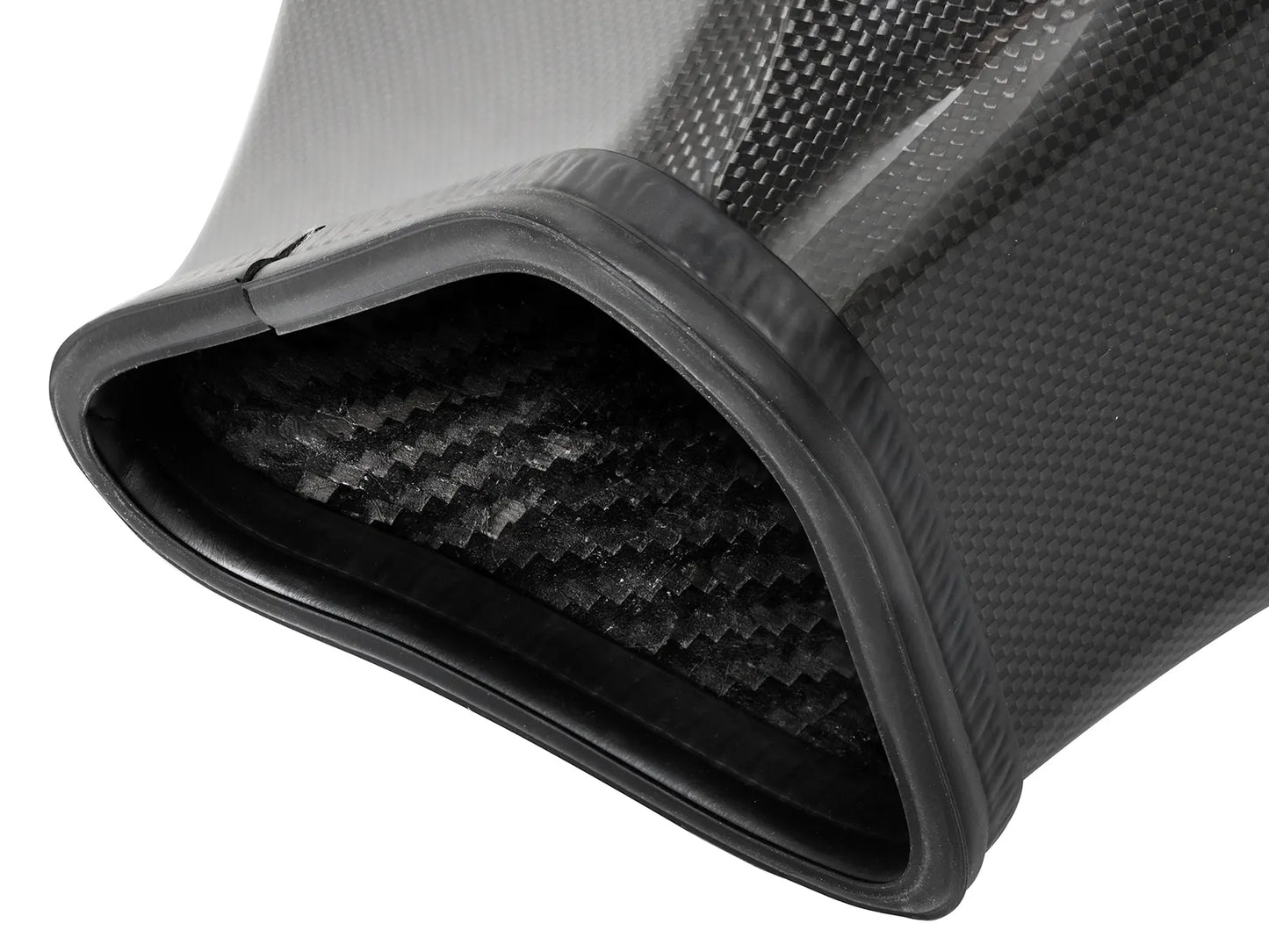 aFe Black Series Momentum Carbon Fiber Cold Air Intake System w/Dual Filter Media For 2015-16 Hellcat Charger/Challenger