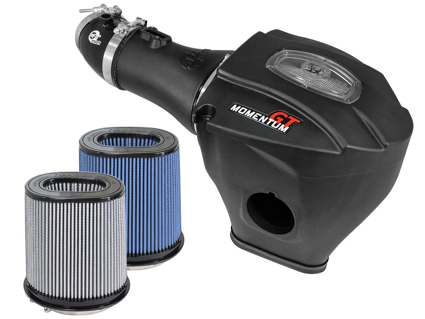 aFe Momentum GT Cold Air Intake System w/Dual Filter Media For 2015-16 Hellcat Charger/Challenger