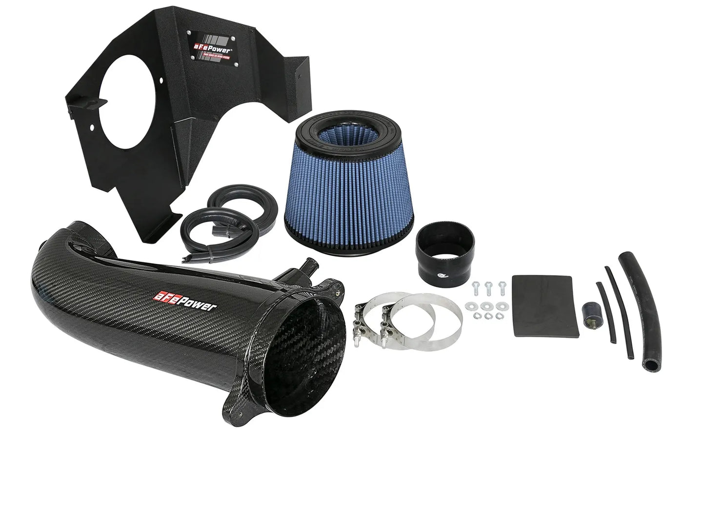 aFe Track Series Carbon Fiber Cold Air Intake System w/Pro 5R Filter Media For 2011-23 5.7L Charger/Challenger/300