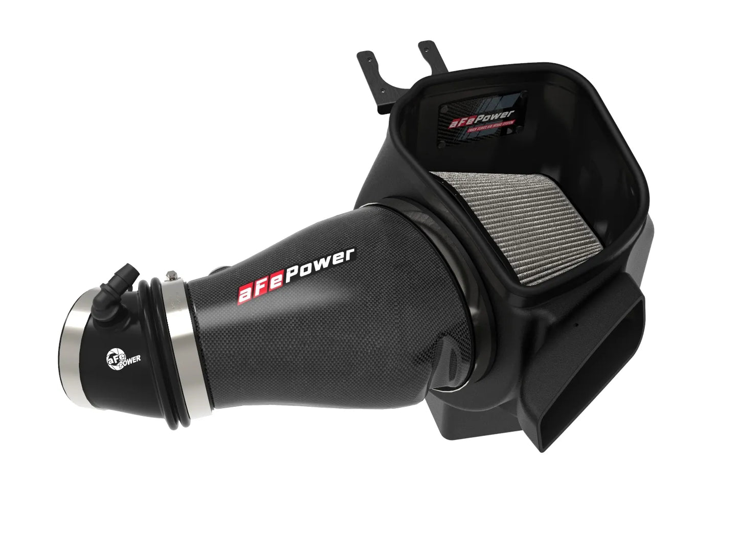 aFeTrack Series Carbon Fiber Cold Air Intake System w/Pro DRY S Filter  For Trackhawk and Hellcat Durango