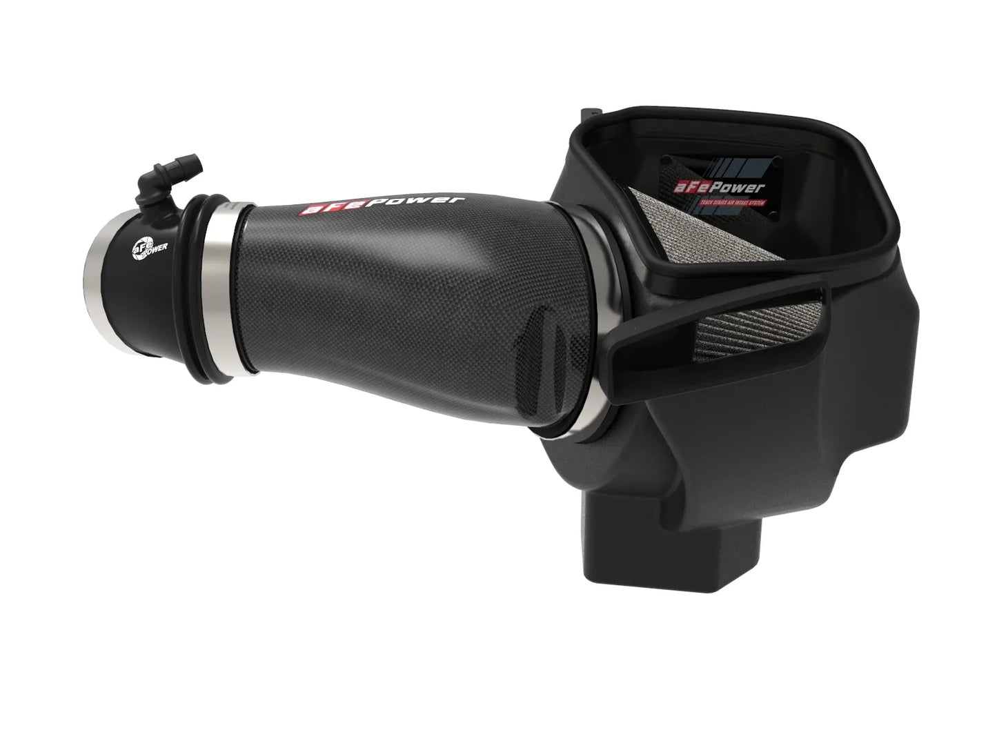 aFeTrack Series Carbon Fiber Cold Air Intake System w/Pro DRY S Filter  For Trackhawk and Hellcat Durango