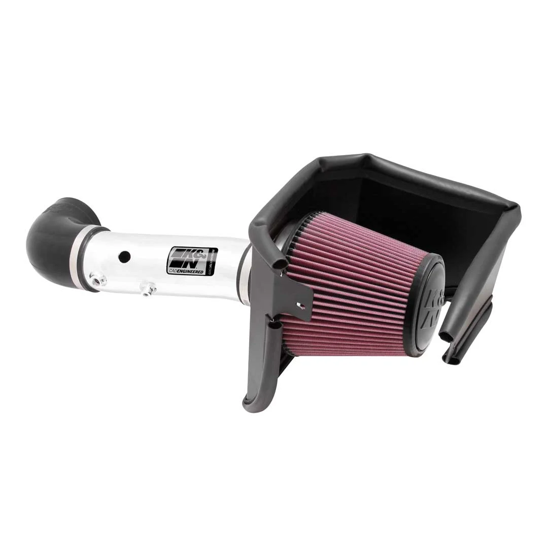 K&N Cold Air intake - High-Flow, Aluminum Tube For 2005+ 6.1/5.7 Charger/Challenger/300