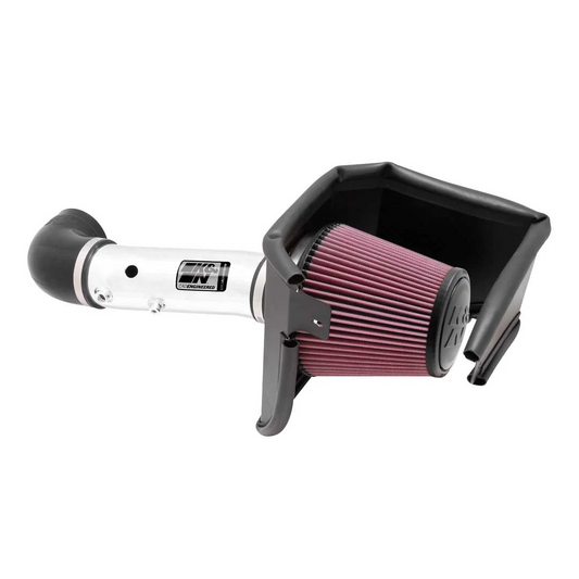 K&N Cold Air intake - High-Flow, Aluminum Tube For 2005+ 6.1/5.7 Charger/Challenger/300