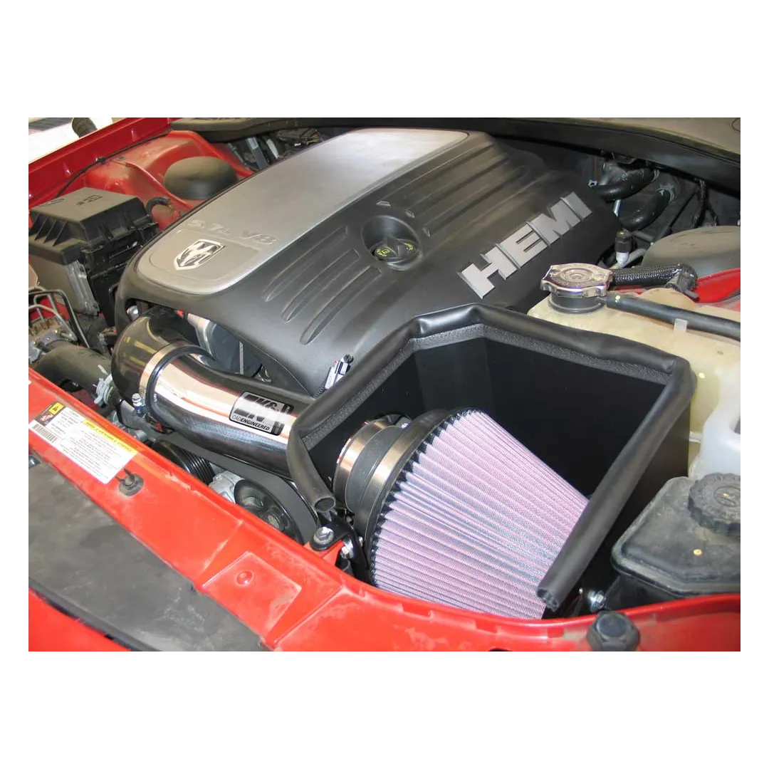 K&N Cold Air intake - High-Flow, Aluminum Tube For 2005+ 6.1/5.7 Charger/Challenger/300