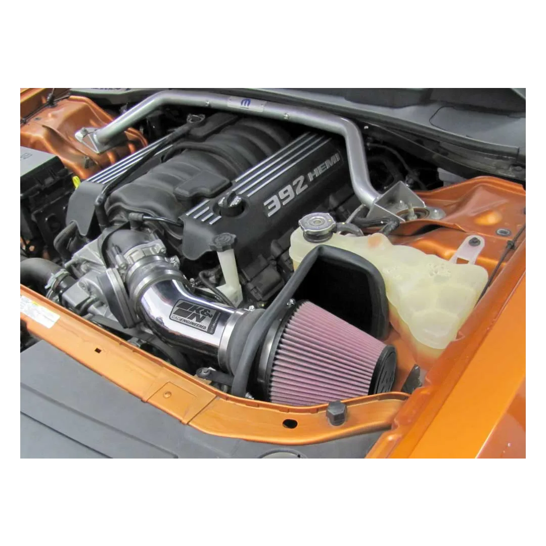 K&N Cold Air intake - High-Flow, Aluminum Tube For 2011+ 6.4L Charger/Challenger/300