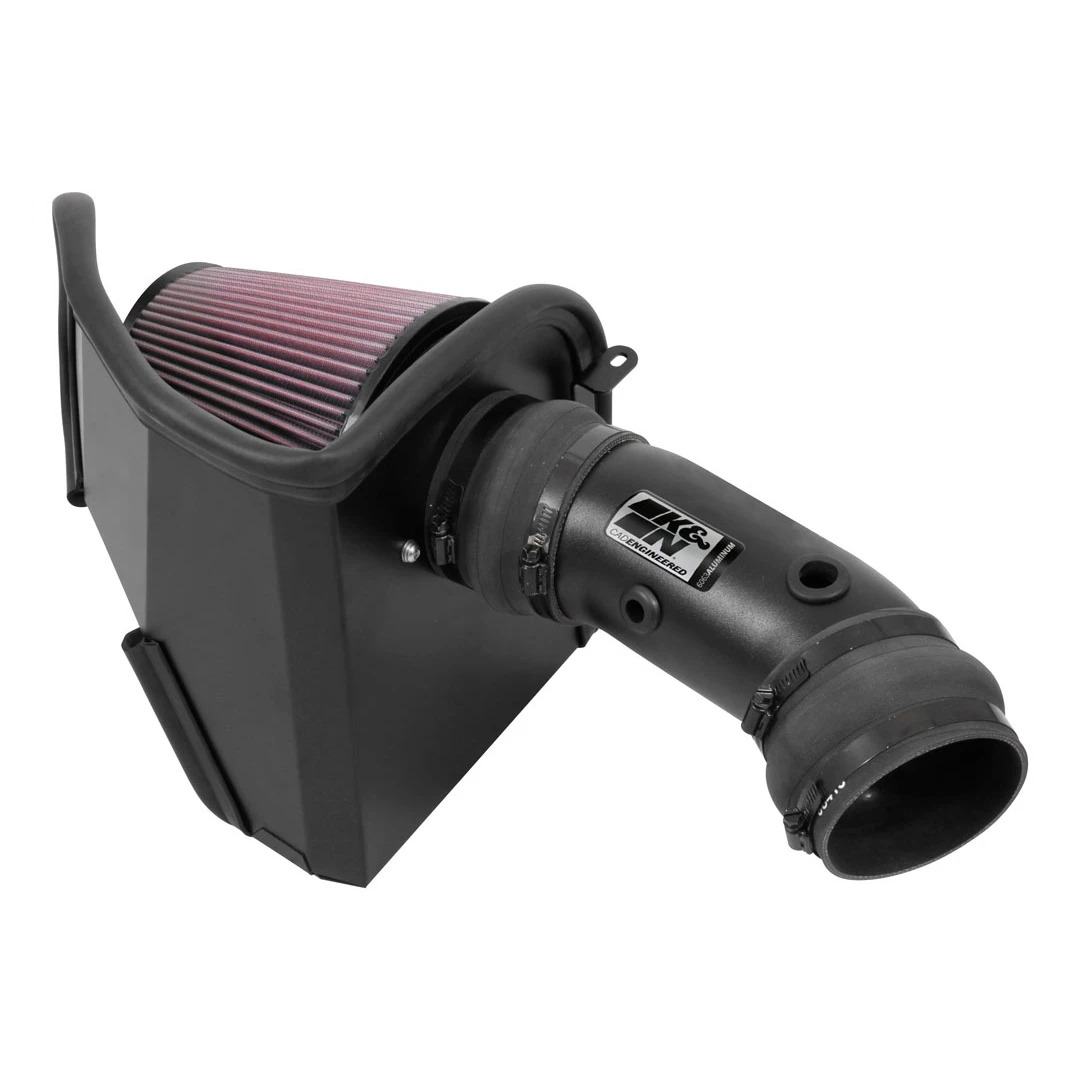 K&N Cold Air intake - High-Flow, Aluminum Tube For 2017+ 6.2L Charger/Challenger