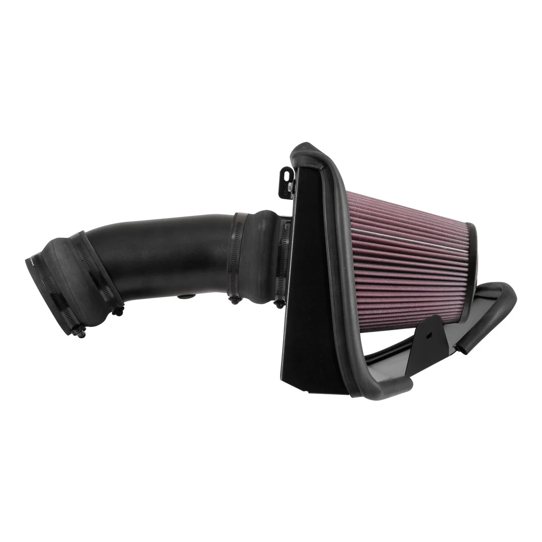 K&N Cold Air intake - High-Flow, Aluminum Tube For 2017+ 6.2L Charger/Challenger