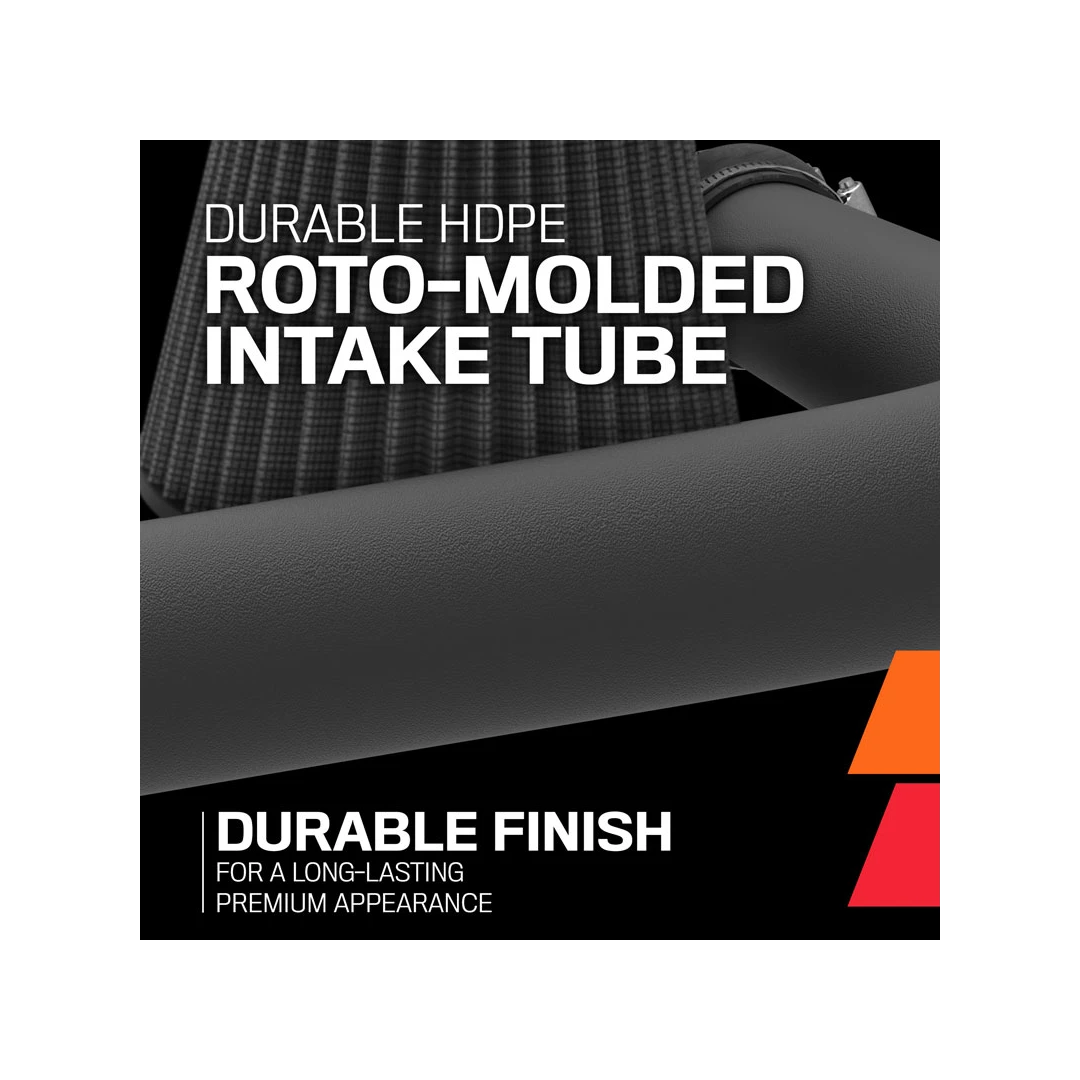 K&N Cold Air intake - DryFlow, Roto-Mold Tube For 2011+ 5.7L Grand Cherokee/Durango