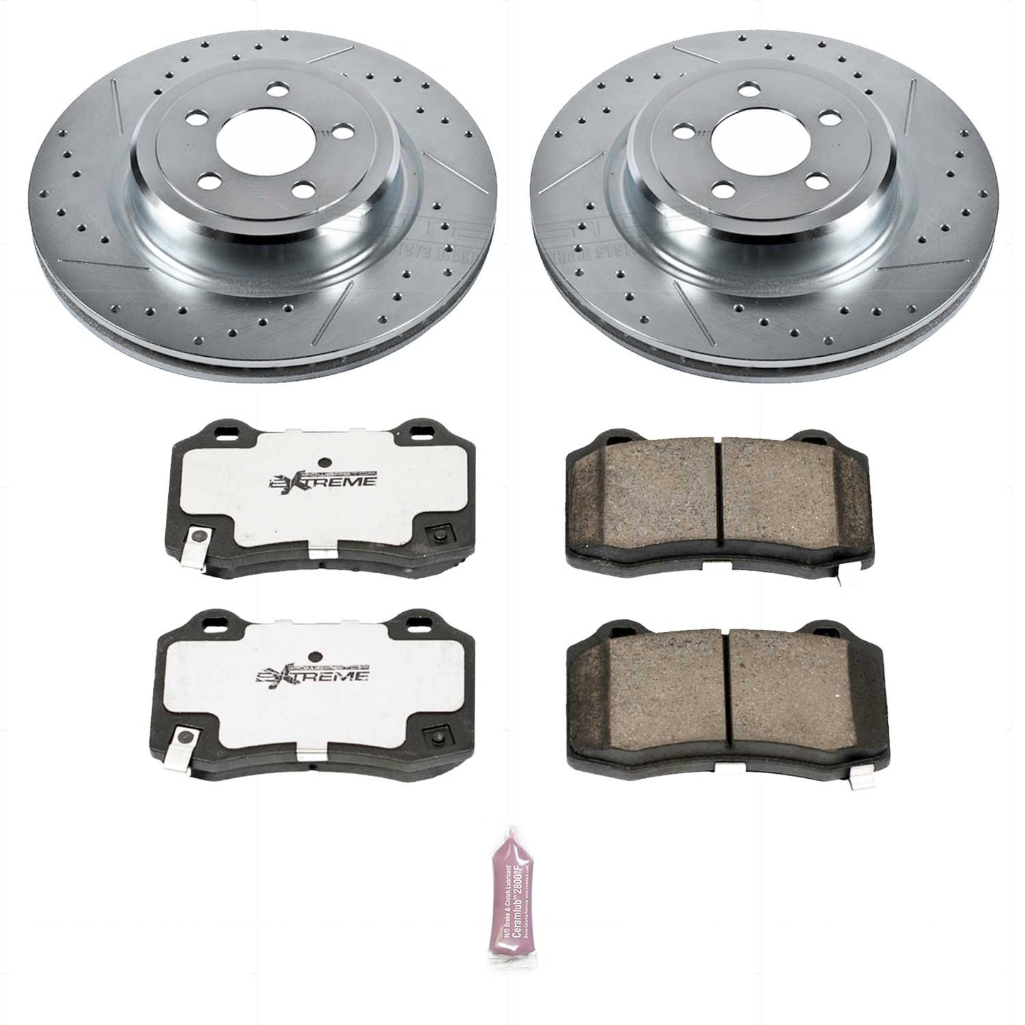 PowerStop Z26 Street Warrior Rear Brake Upgrade Kit For Charger/Challenger/300