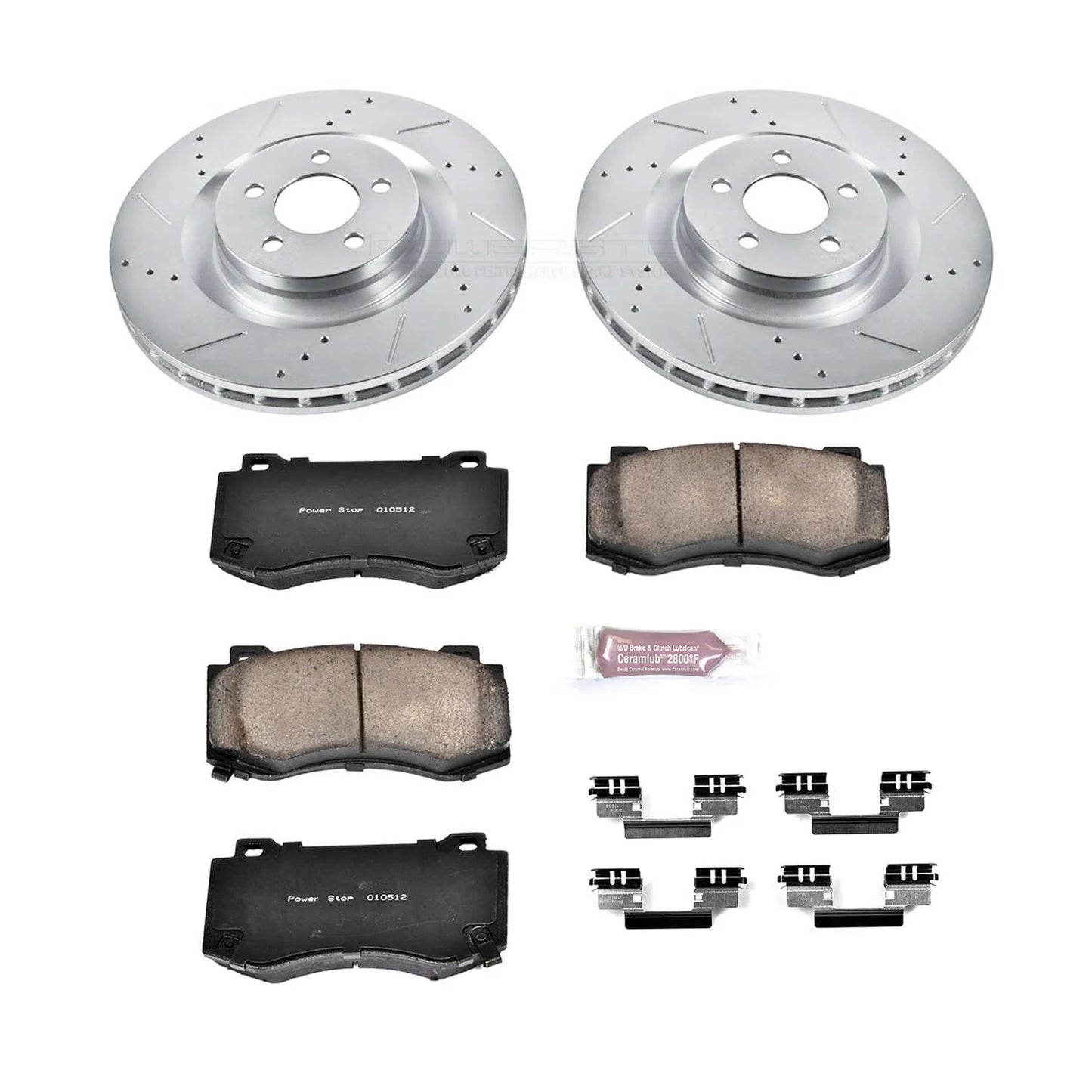 PowerStop Z23 Evolution Sport Front Brake Upgrade Kit For Charger/Challenger/300/Magnum