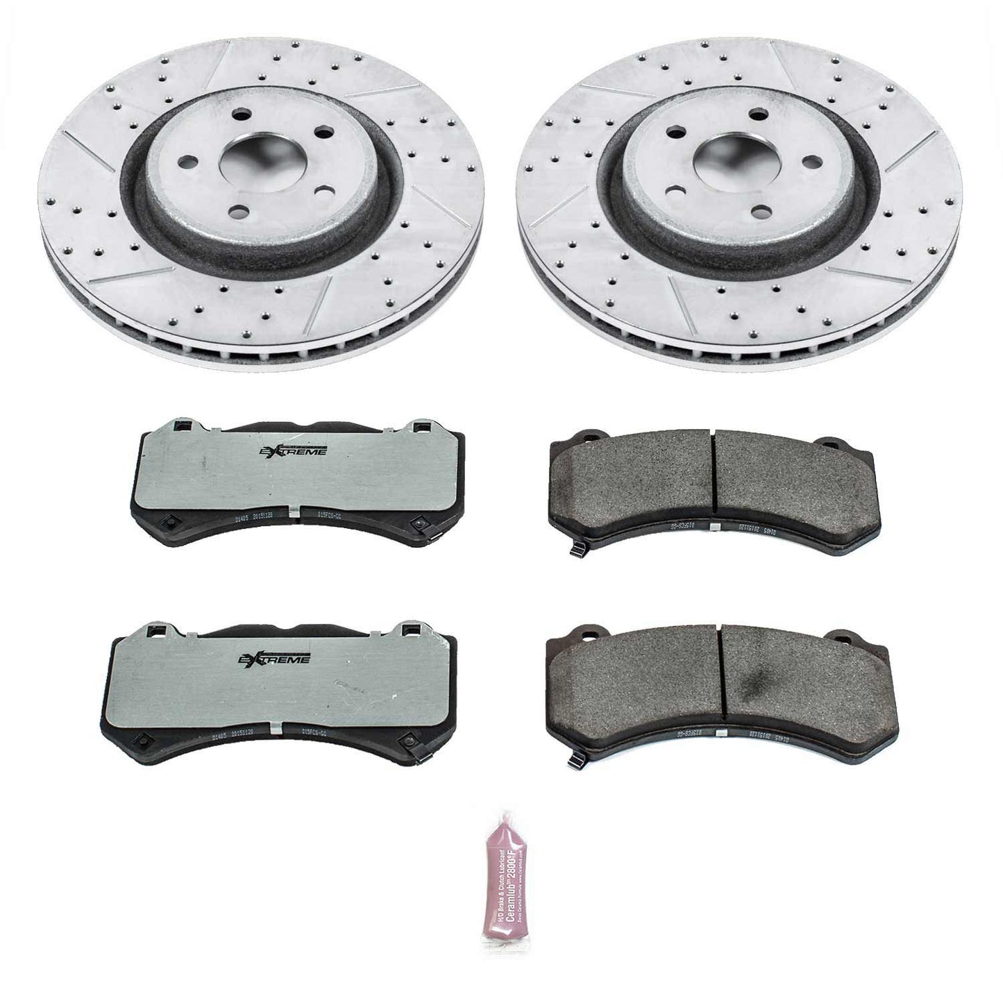 PowerStop Z26 Street Warrior Front Brake Upgrade Kit For 6.4 Grand Cherokee/Durango