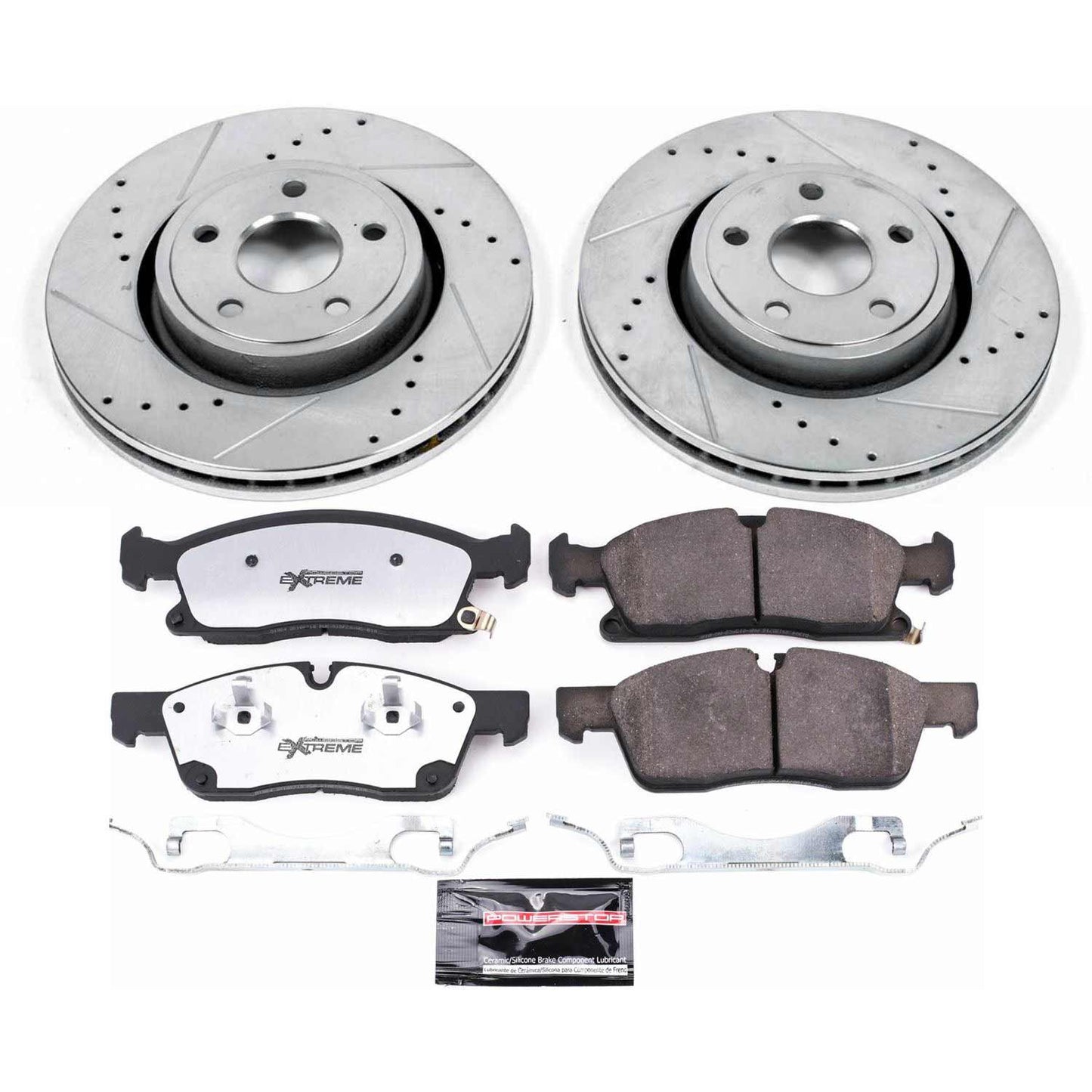 PowerStop Z36 Truck & Tow Front Brake Upgrade Kit For 5.7/3.6 Grand Cherokee/Durango