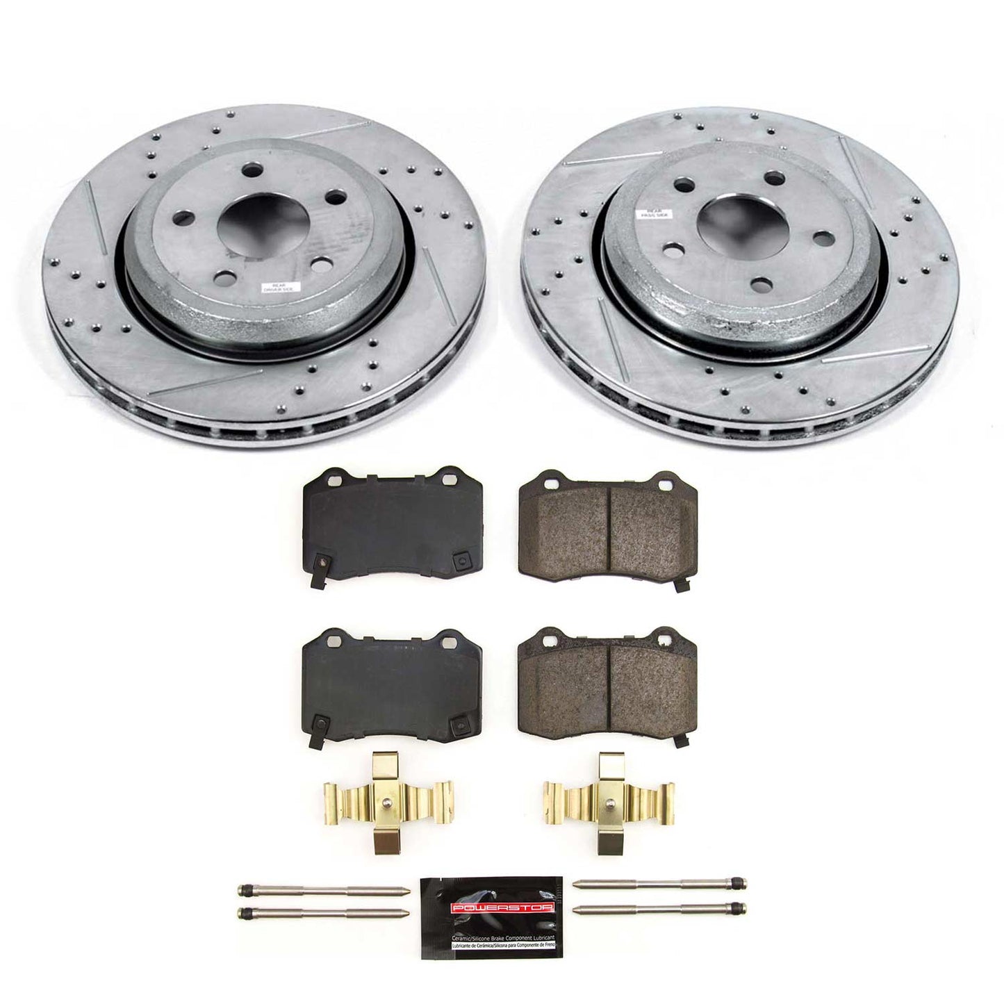 PowerStop Z23 Evolution Sport Rear Brake Upgrade Kit For Grand Cherokee/Durango