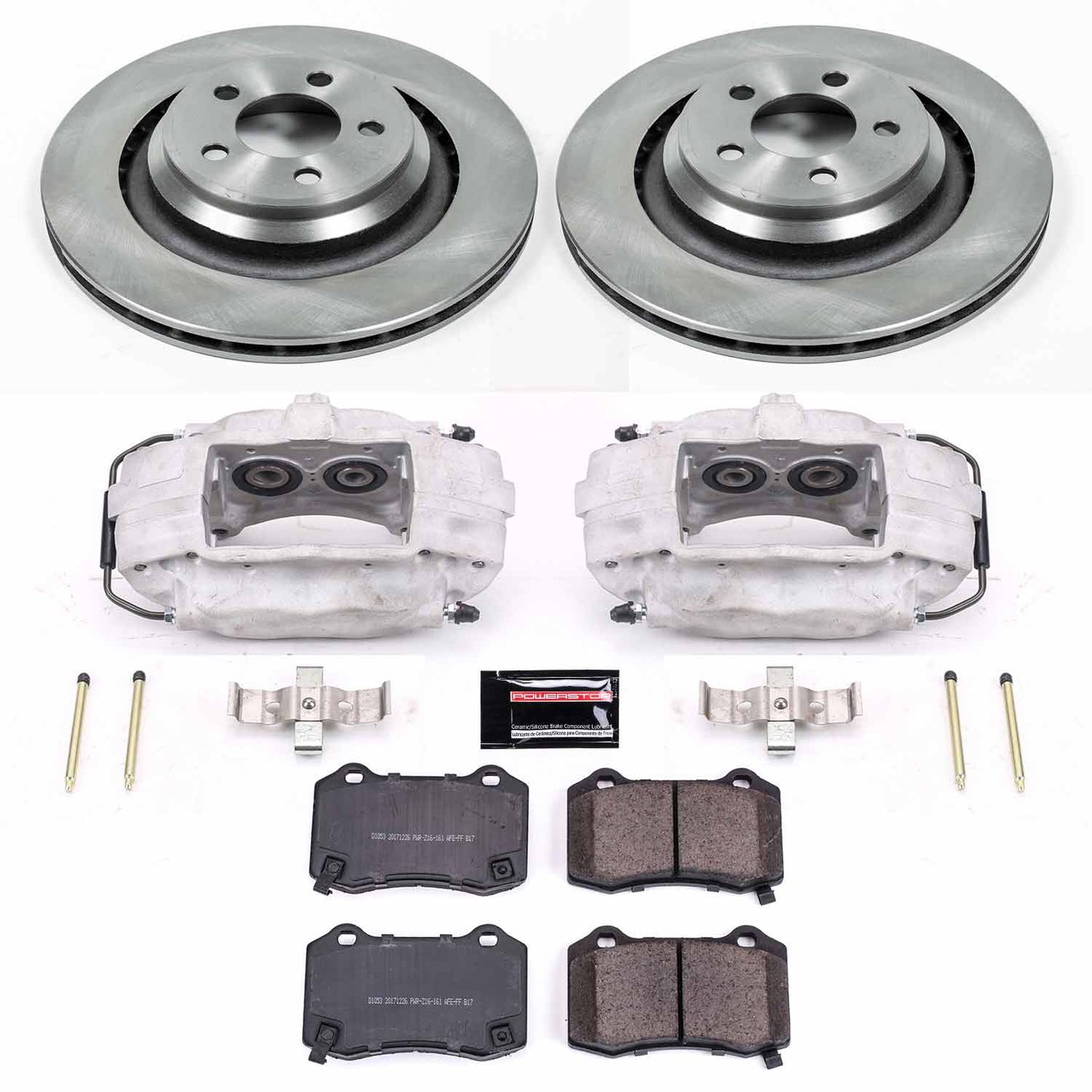 PowerStop Z17 Stock Replacement Rear Brake Kit For Charger/Challenger/300/Magnum