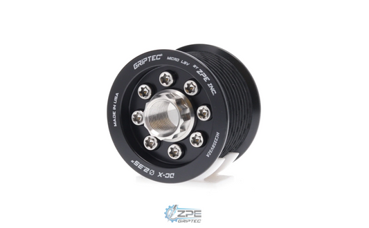 ZPE GripTec 10 Rib Hellcat Pulley & Hub Kit (Black)