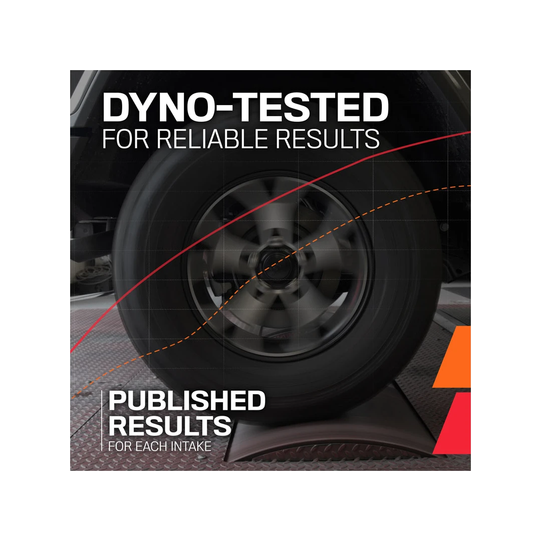 K&N Cold Air intake - DryFlow, Roto-Mold Tube For 2011+ 5.7L Grand Cherokee/Durango