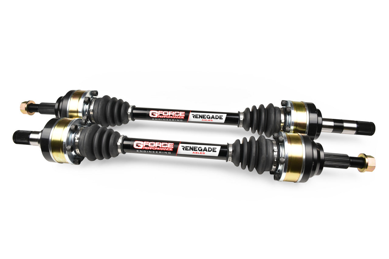 GForce Renegade Axles with Exotic Alloy Inner Stubs for Trackhawk