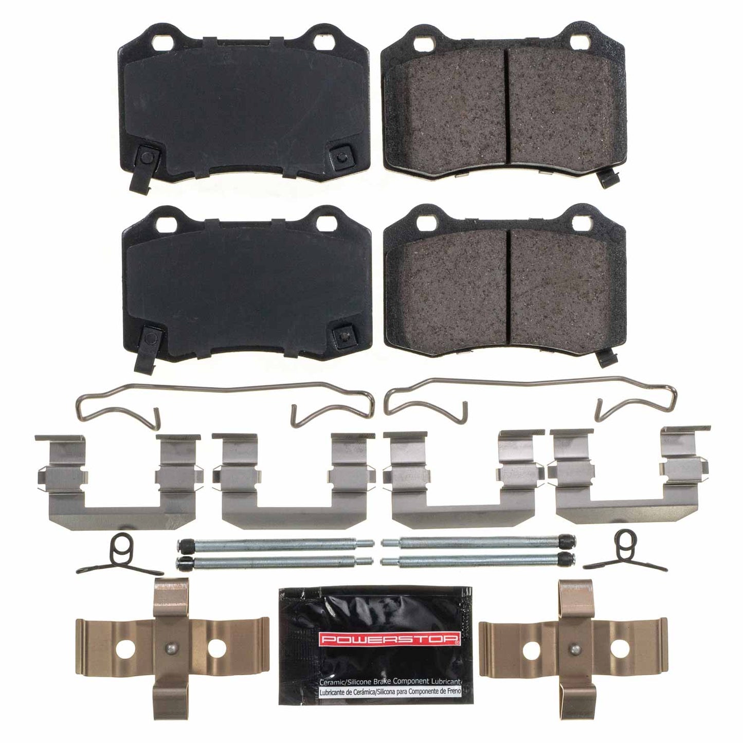 PowerStop Z23 Evolution Sport Carbon-Fiber Rear Brake Pads For Charger/Challenger/300/Grand Cherokee