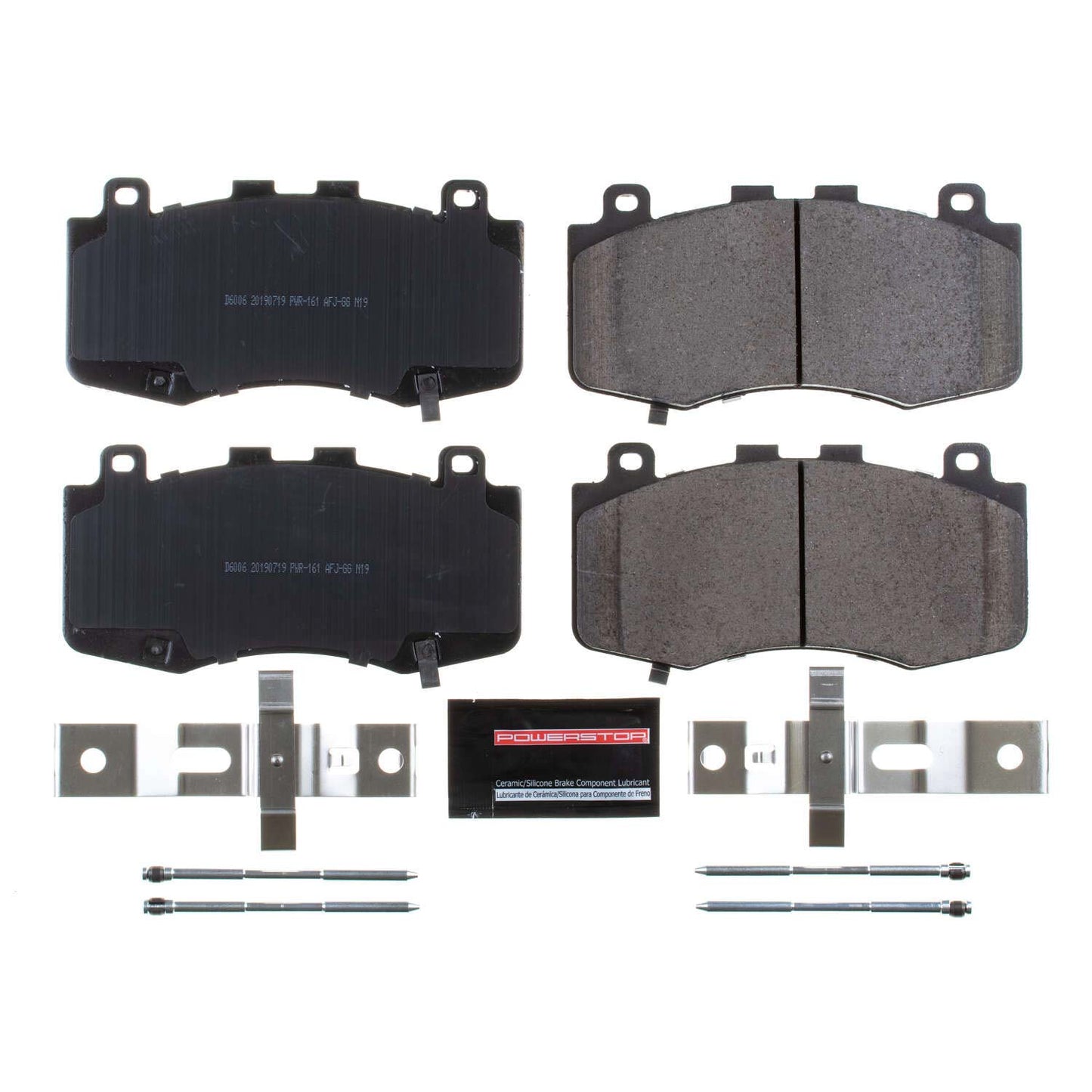 PowerStop Z23 Evolution Carbon-Fiber Front Brake Pads For 6.2L Grand Cherokee/Durango