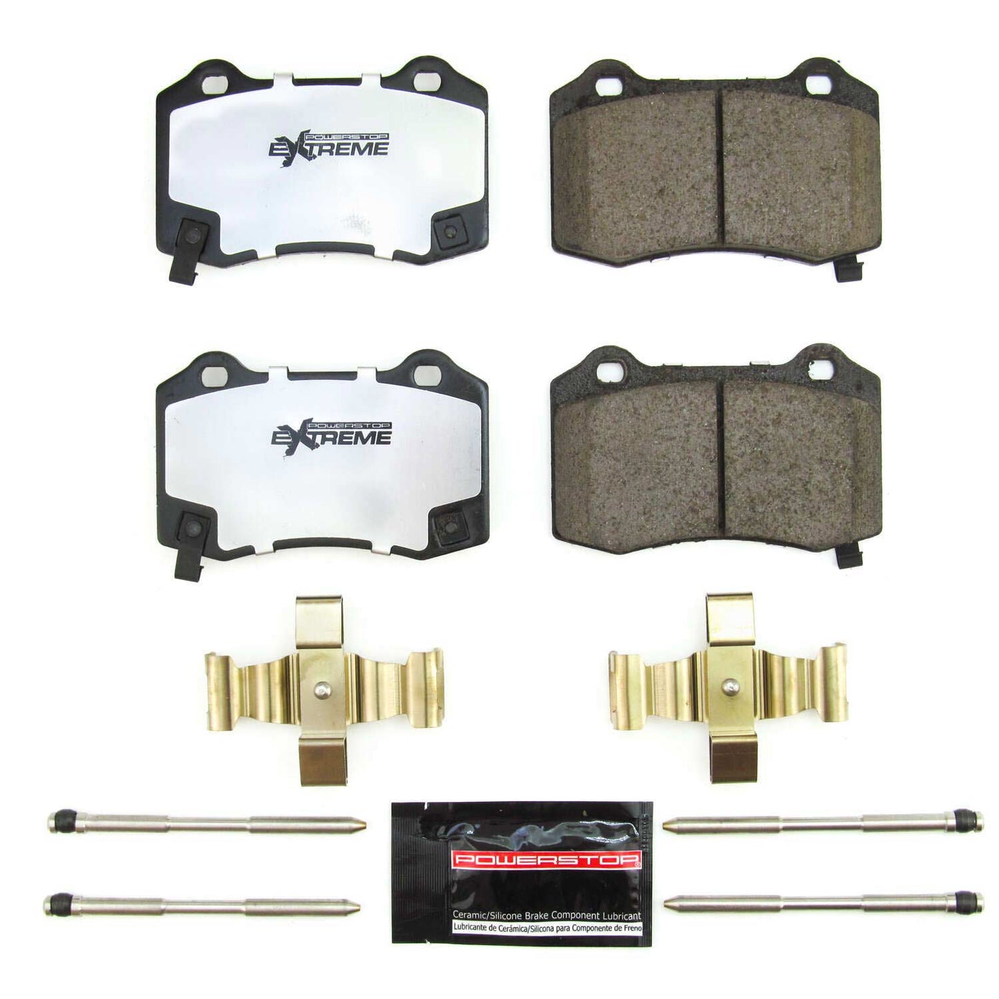 PowerStop Z26 Street Performance Carbon-Fiber Ceramic Rear Brake Pads For Grand Cherokee/Durango