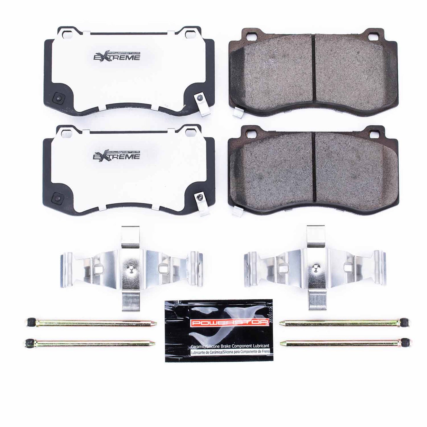 PowerStop Z26 Street Performance Carbon-Fiber Ceramic Front Brake Pads For Charger/Challenger/300/Magnum