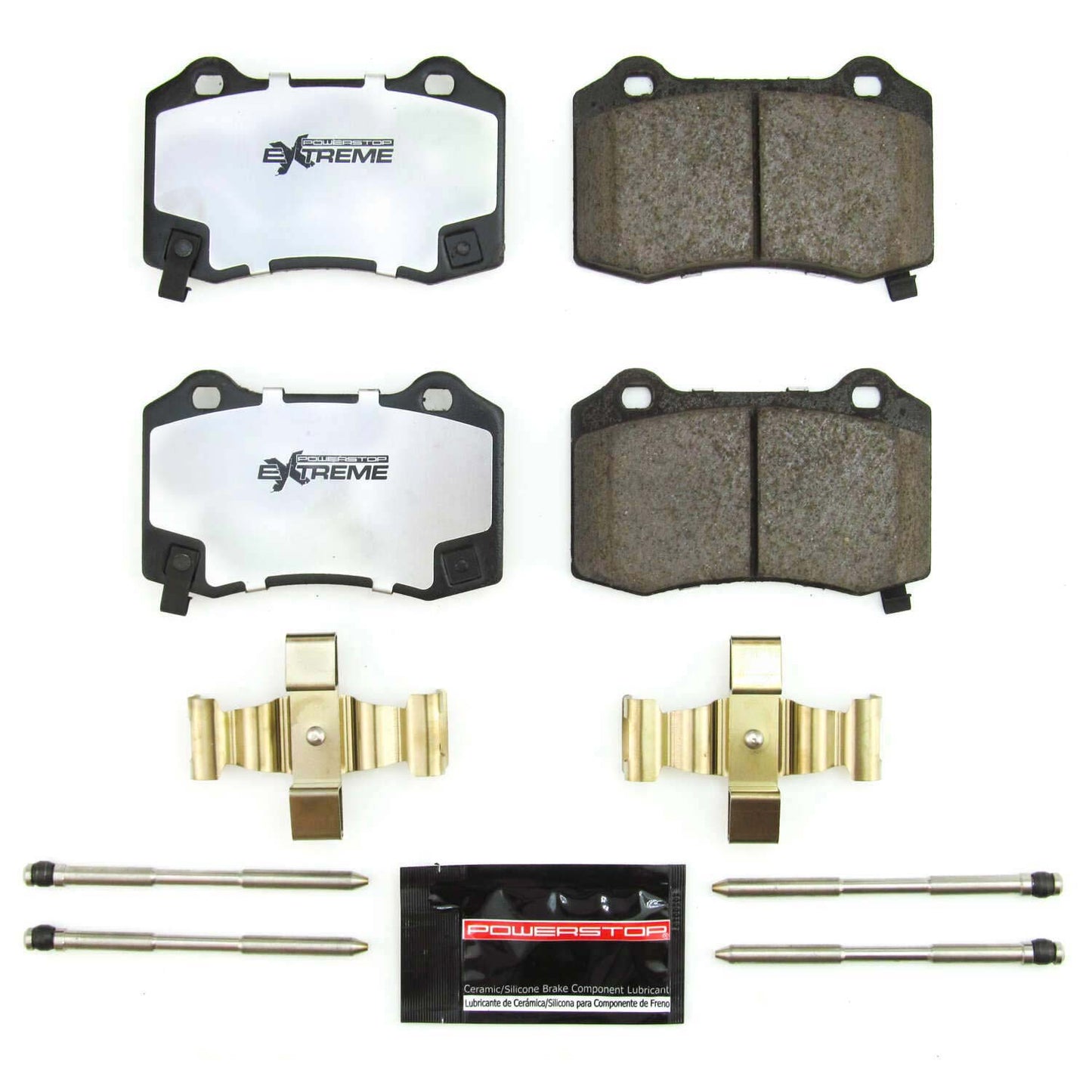 PowerStop Z36 Truck & Tow Carbon-Fiber Ceramic Rear Brake Pads For Grand Cherokee/Durango