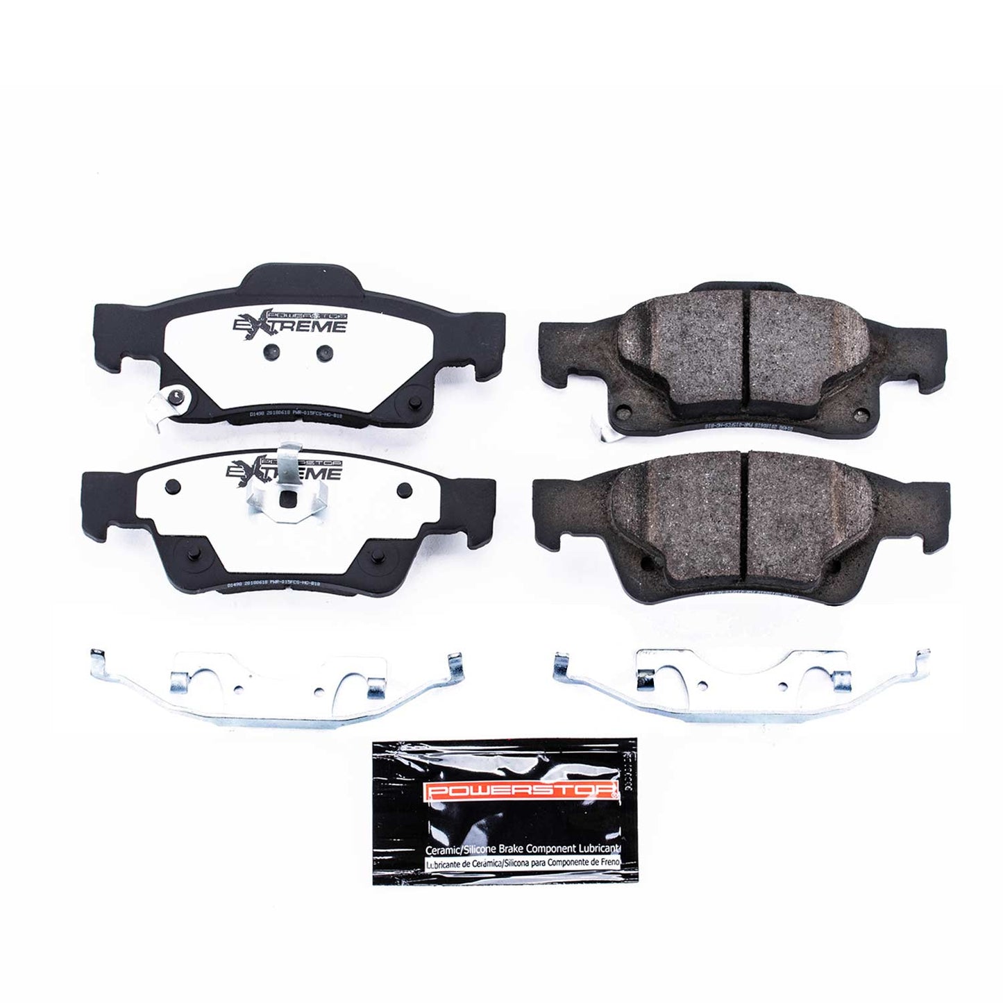 PowerStop Z36 Truck & Tow Carbon-Fiber Rear Brake Pads For Grand Cherokee/Durango