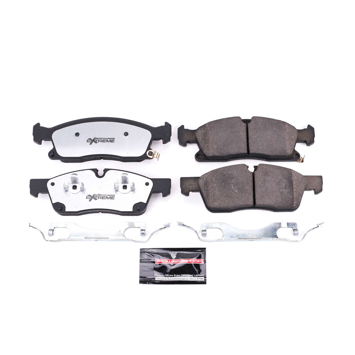 PowerStop Z36 Truck & Tow Carbon-Fiber Ceramic Front Brake Pads For Grand Cherokee/Durango