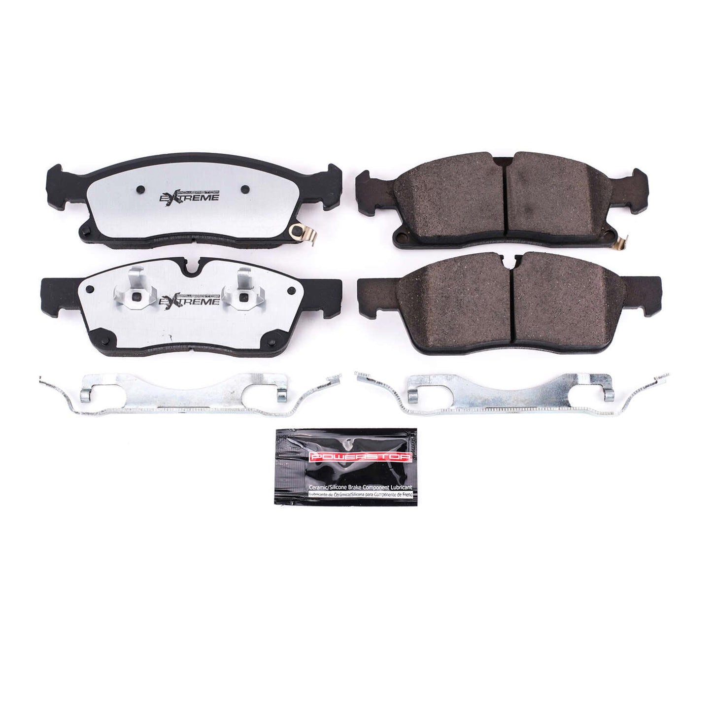 PowerStop Z36 Truck & Tow Carbon-Fiber Ceramic Front Brake Pads For 5.7/3.6/3.0 Grand Cherokee