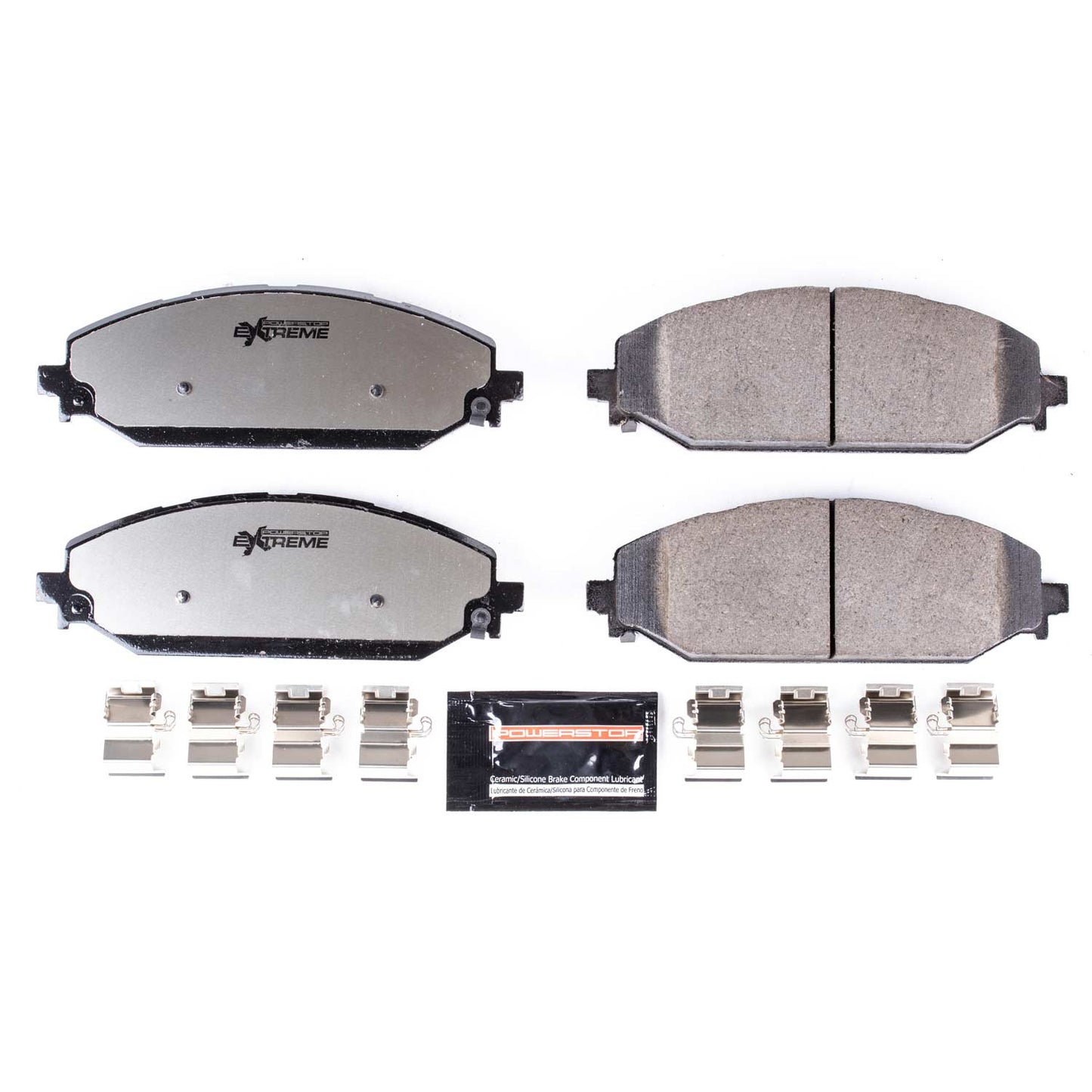 PowerStop Z36 Truck & Tow Carbon-Fiber Ceramic Front Brake Pads For Ram 1500/Grand Wagoneer/Wagoneer