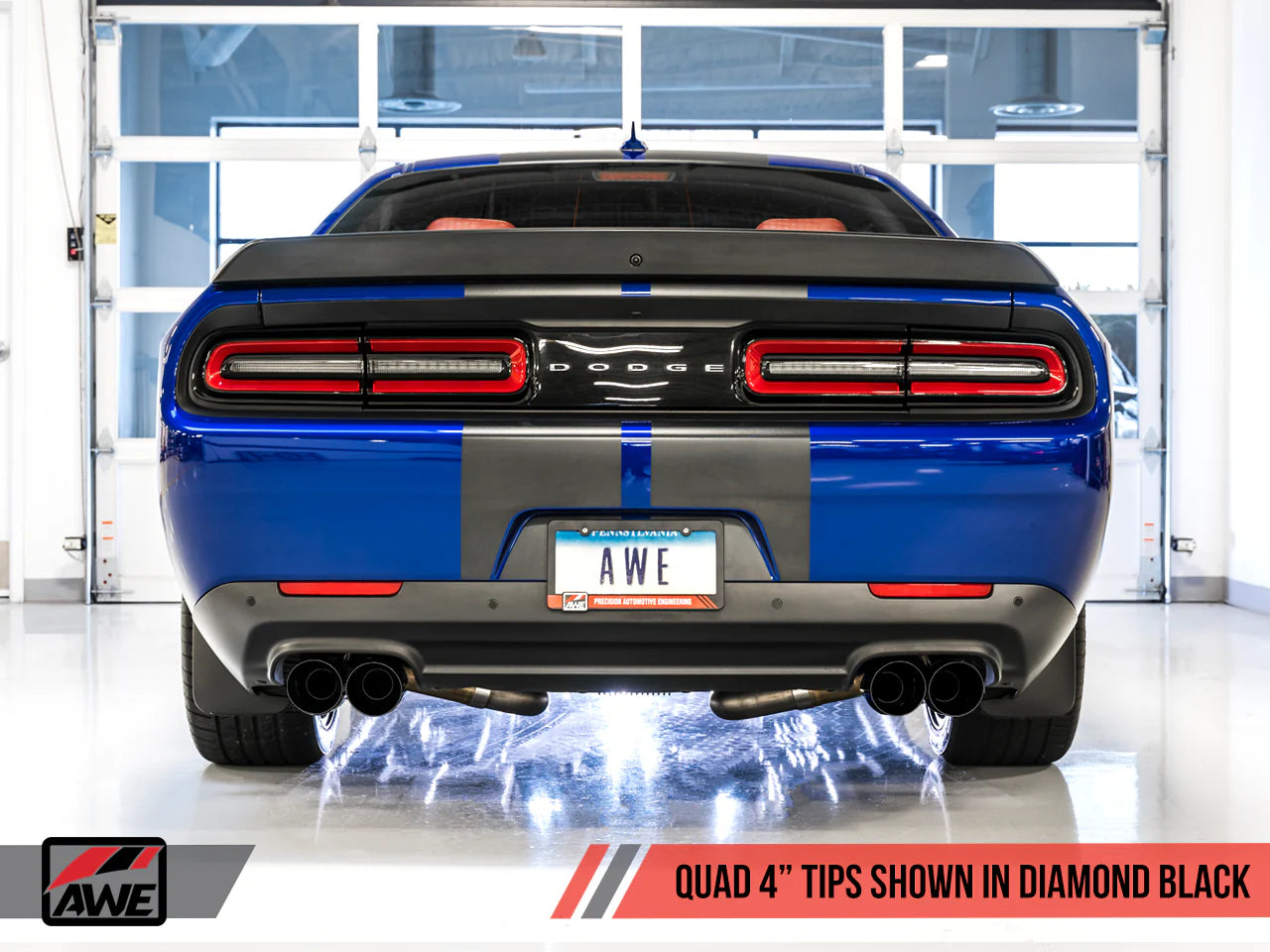 AWE Exhaust For 17+ 5.7L Challenger