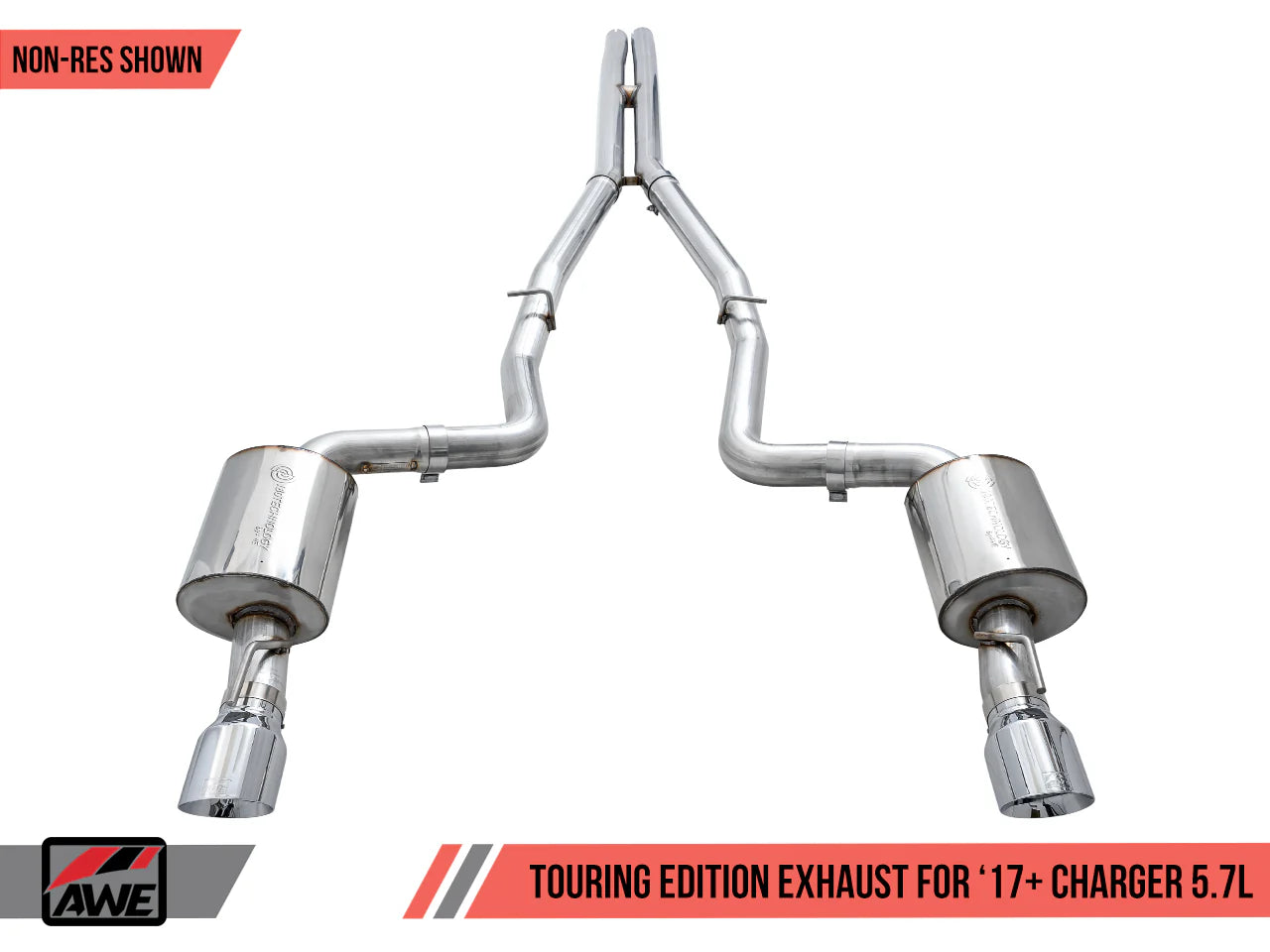 AWE Exhaust For 17+ 5.7L Charger