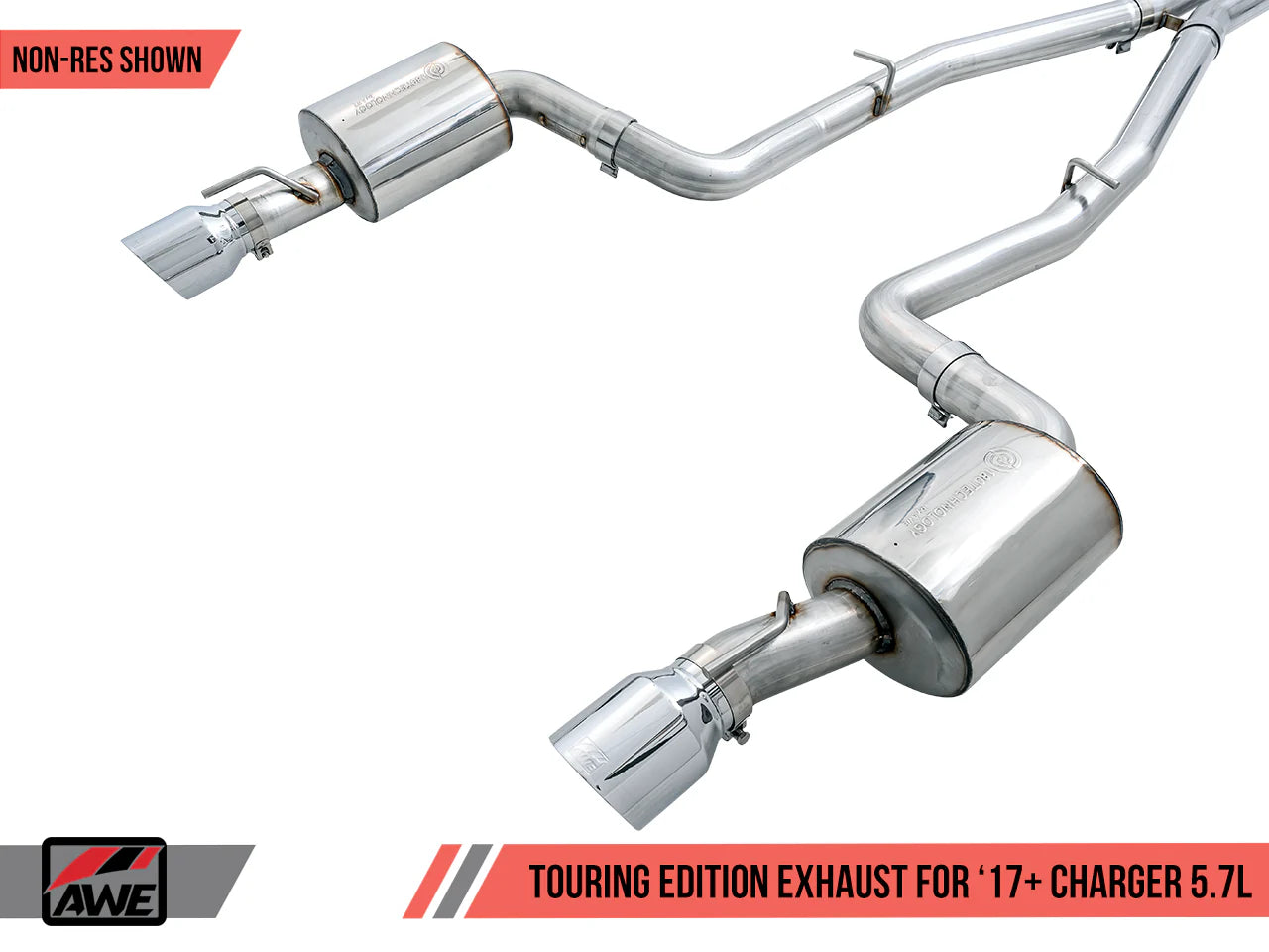 AWE Exhaust For 17+ 5.7L Charger