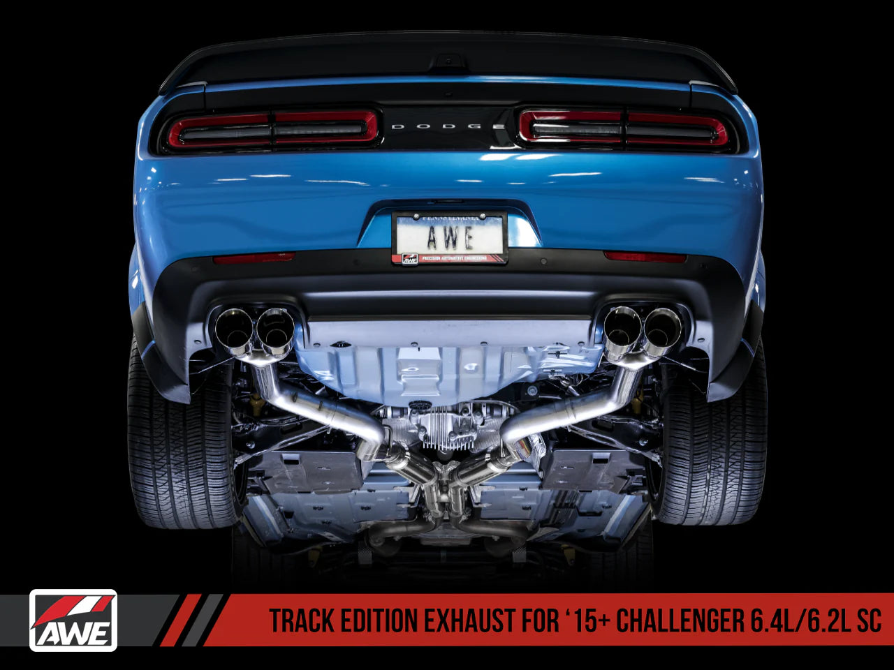 AWE Exhaust For 15+ 6.4L/6.2L Challenger