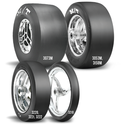 Mickey Thompson ET Drag Motorcycle 18" 25/7.0-18