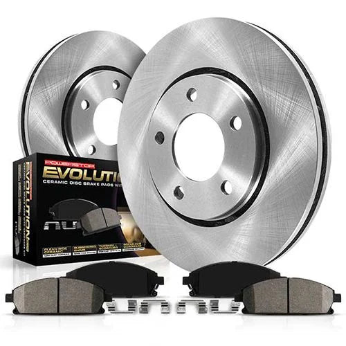 PowerStop Z17 Stock Replacement Front Rotor Brake Kit For 6.4 Grand Cherokee/Durango