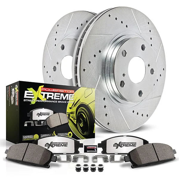 PowerStop Z26 Street Warrior Rear Brake Upgrade Kit For Grand Cherokee/Durango