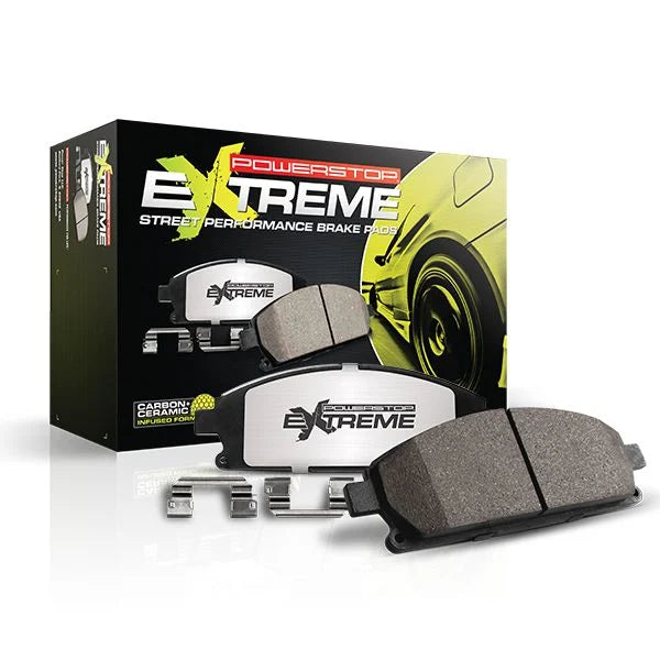 PowerStop Z26 Street Performance Carbon-Fiber Ceramic Front Brake Pads For 6.2L Grand Cherokee/Durango