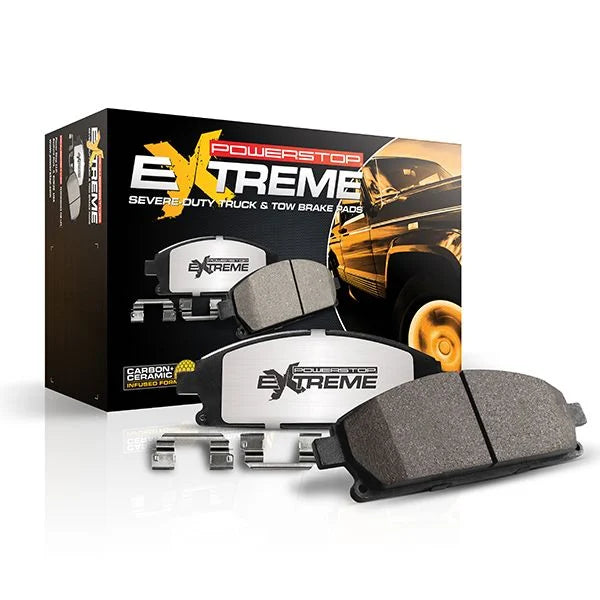 PowerStop Z36 Truck & Tow Carbon-Fiber Ceramic Rear Brake Pads For Grand Cherokee/Durango